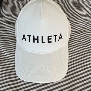 Athleta Classic White Hat